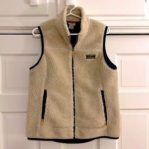 LL Bean Mountain Pile Fleece Vest